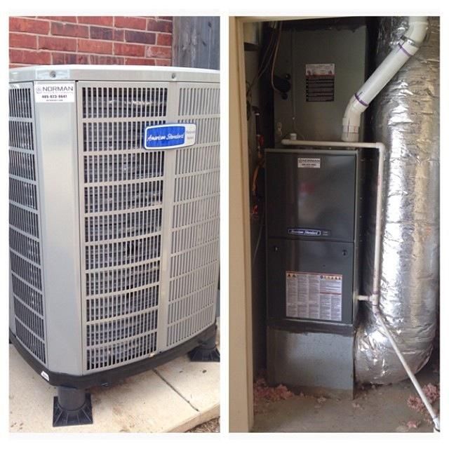 High efficiency American Standard system