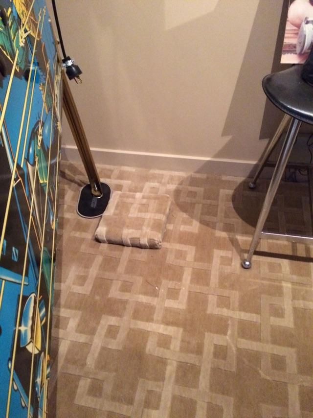 Can move heavy items! And custom carpet projects