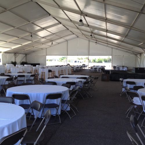 Large Corporate Event
82x132 Structure Tent with m