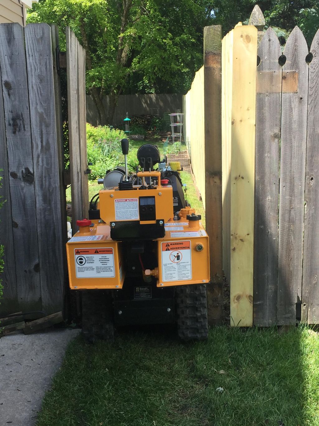 Passing through 32" gate