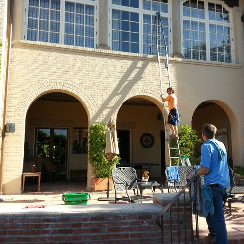 Cleaning of French Windows