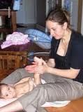 Classes are a great way to meet other new mothers 