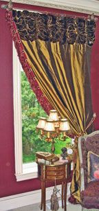 I can create any type of window treatments for you