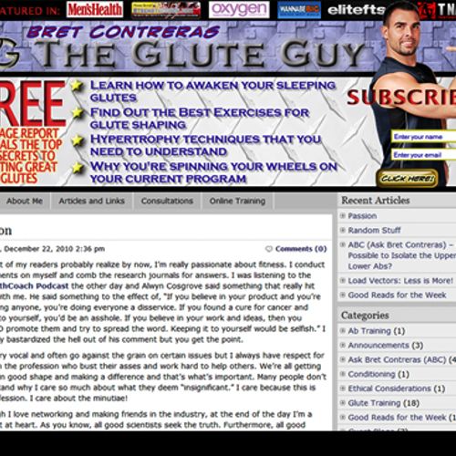 "The Glue Guy" Fitness Training