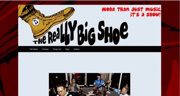 Client: The Really Big Shoe -Developed using WordP