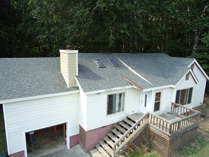 Asphalt roofing