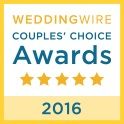 Wedding Wire Award Winner 2016