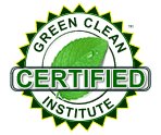 We are  the only GCI Certified cleaning service in