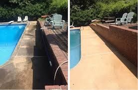 pressure washing before and after