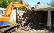 Demolition of garage