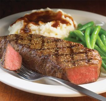 Flat Iron Steak Dinner