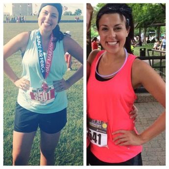 Carly became a MUCH faster runner working with TFE