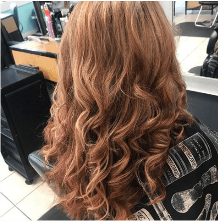 Turned out some gorgeous blonde highlights and red