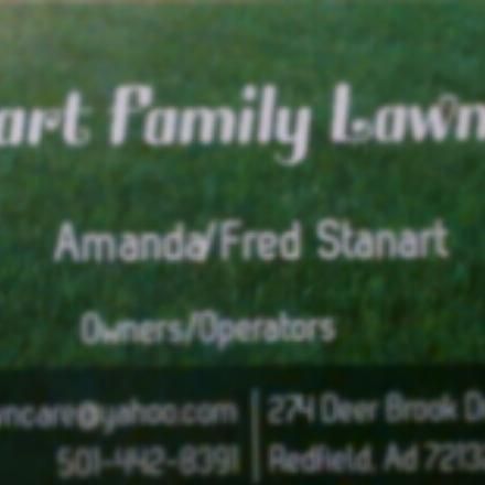 Stanart Family Lawn Care