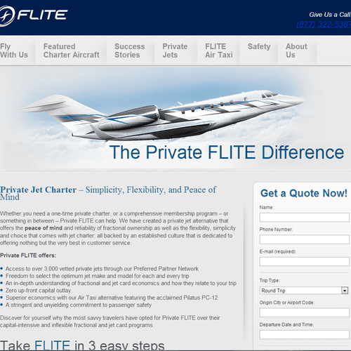 Email Marketing to grow a Private Jet Charter busi