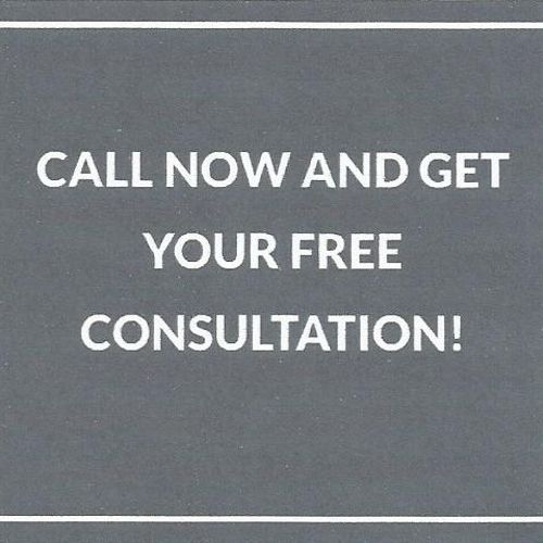 We offer your first consultation for free!