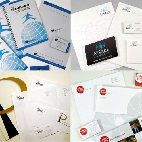 Various print material for multiple clients