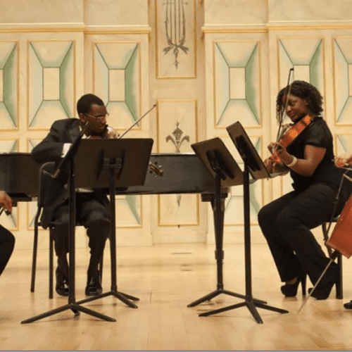 Quartet Debut in Spivey Hall 2012-2013