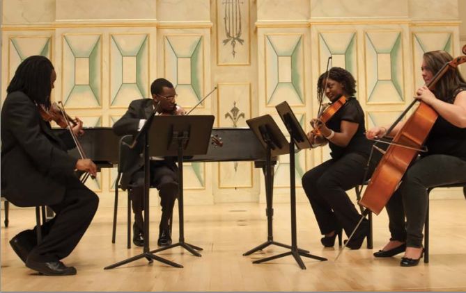 Quartet Debut in Spivey Hall 2012-2013