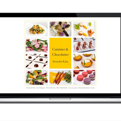 Private chef website - cuisinier-fr.com