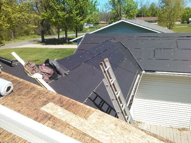 New Roof with lots of pitches and valleys