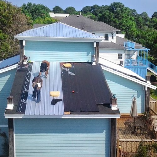 Kenny Roofing Re-roofing at Savannah Beach, Tybee 