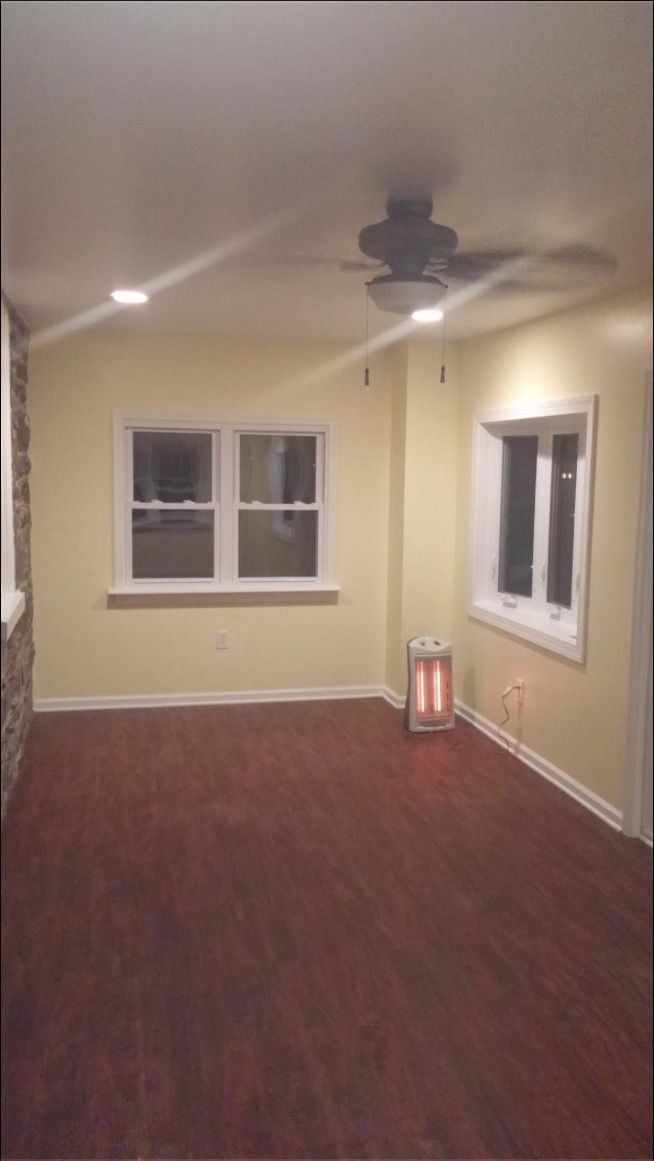 Porch renovation: After