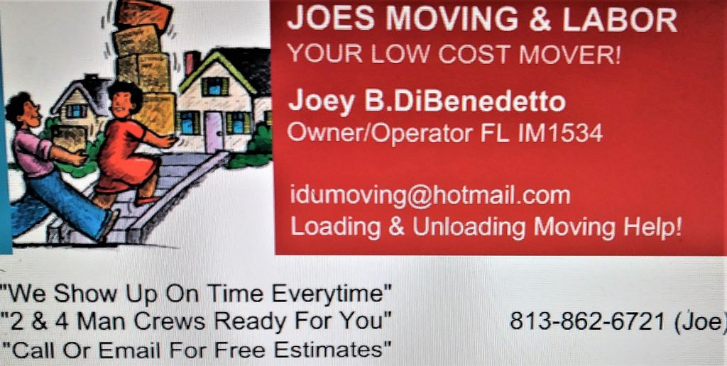 Joe's Moving & Labor