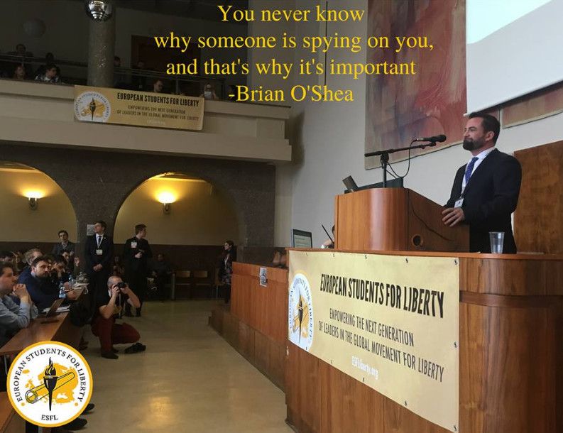 Brian O'Shea presentation to the International Stu