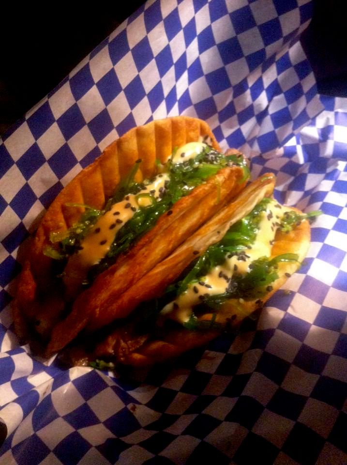 Ahi Tuna tacos
