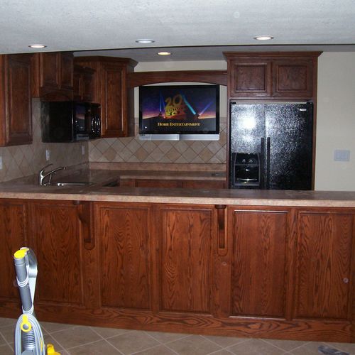 Basement by Archway Remodeling & Construction