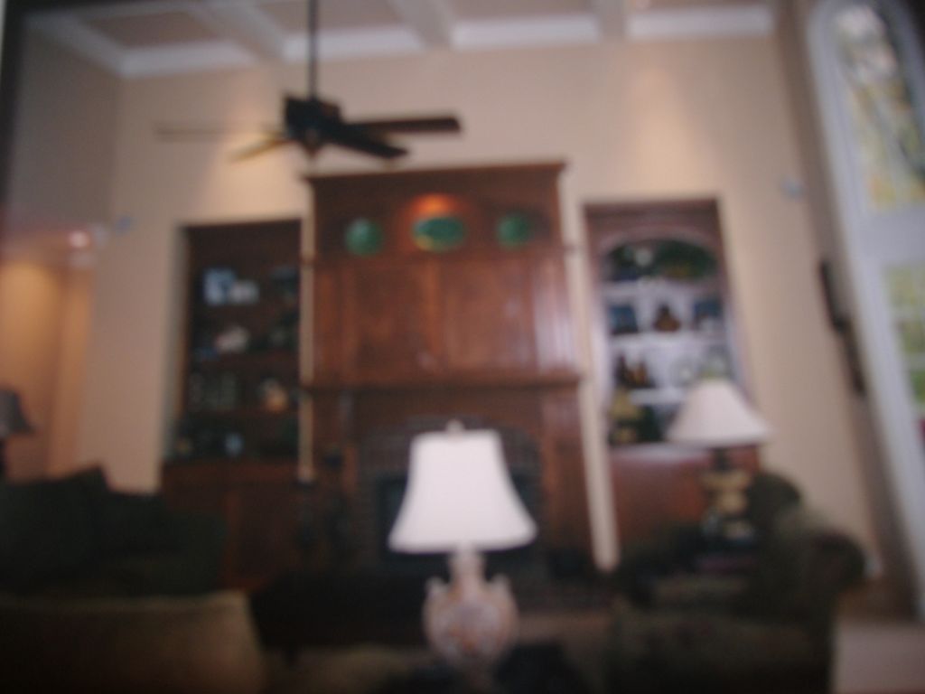 The 2 doors on the tv cabinet, opened in the middl