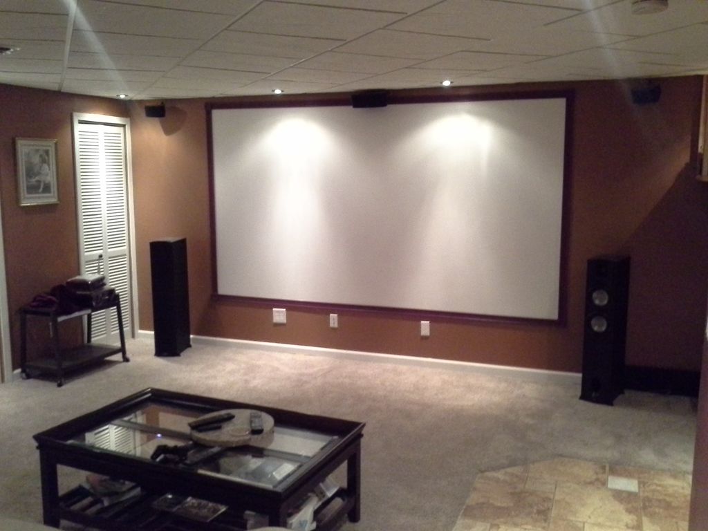 Home Theater screen