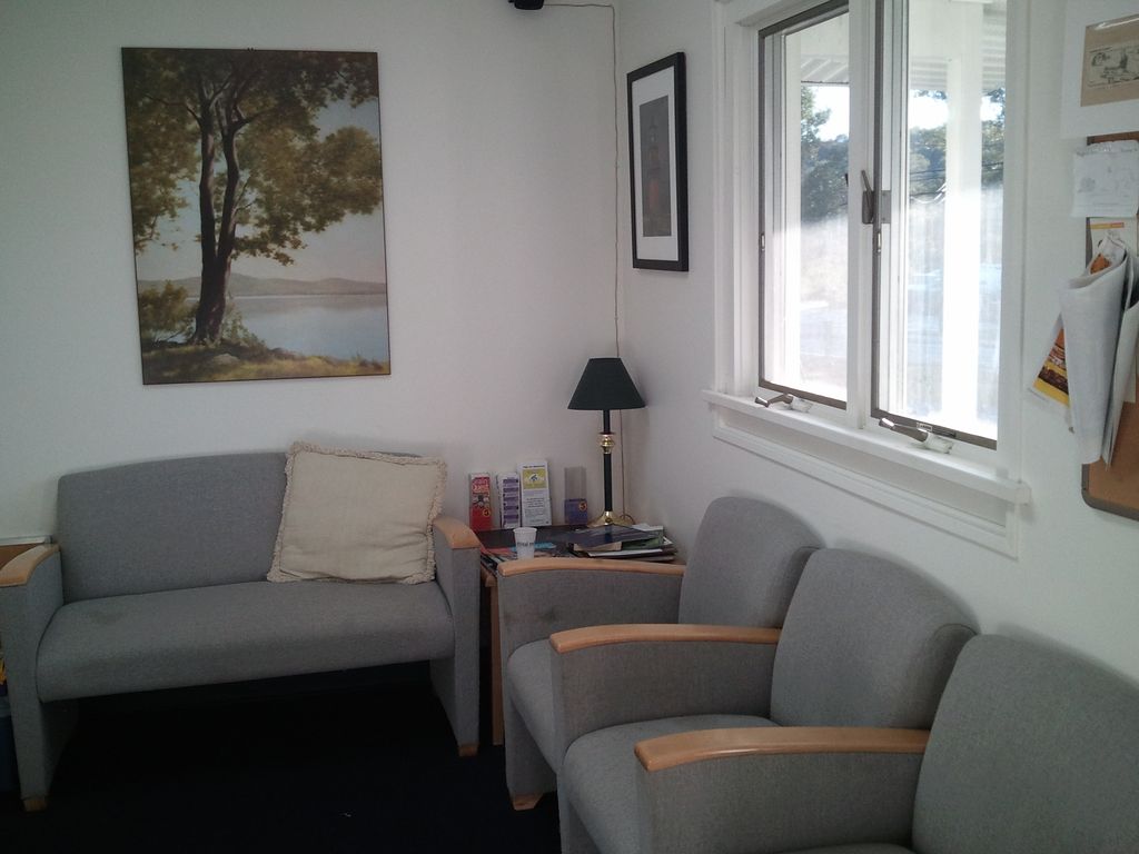 Our comfortable reception area.