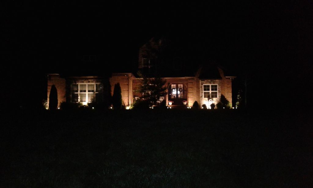 Outdoor lighting job, Thompson Station