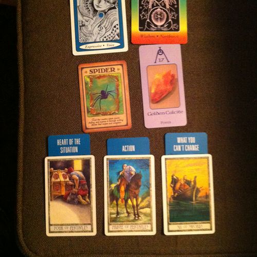 Tarot and Oracle card reading