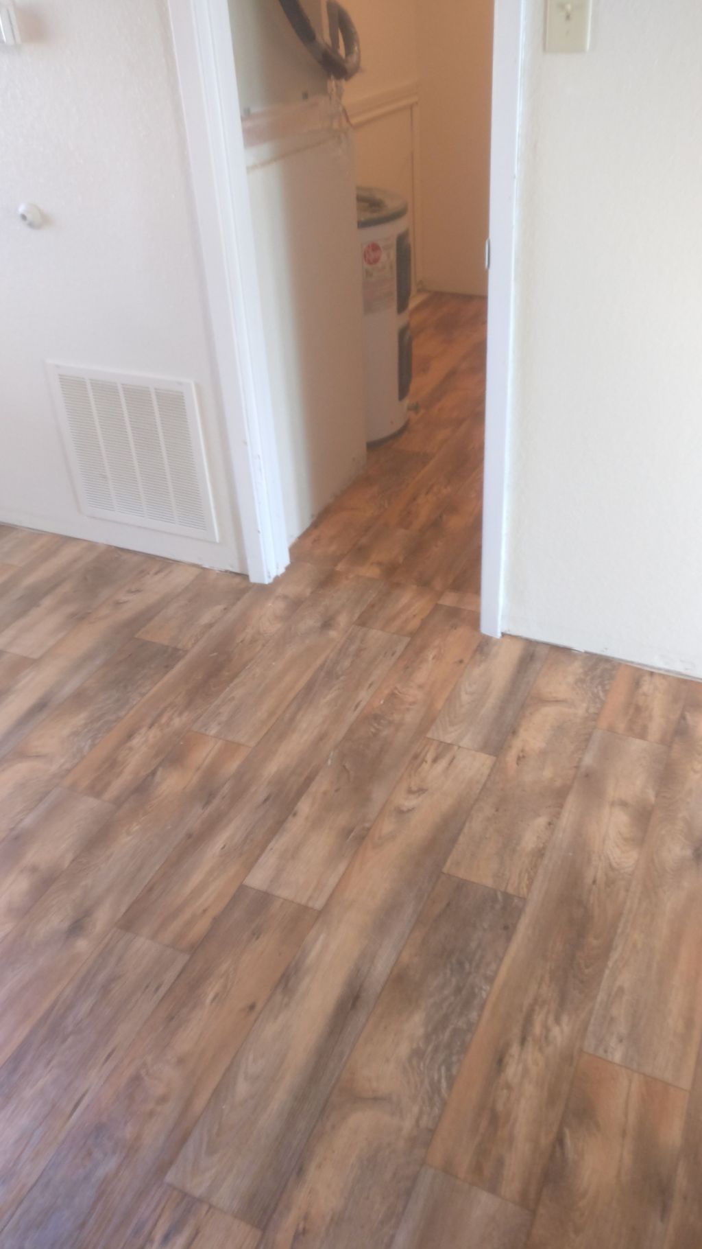 flood restoration sheetrock floor for trim