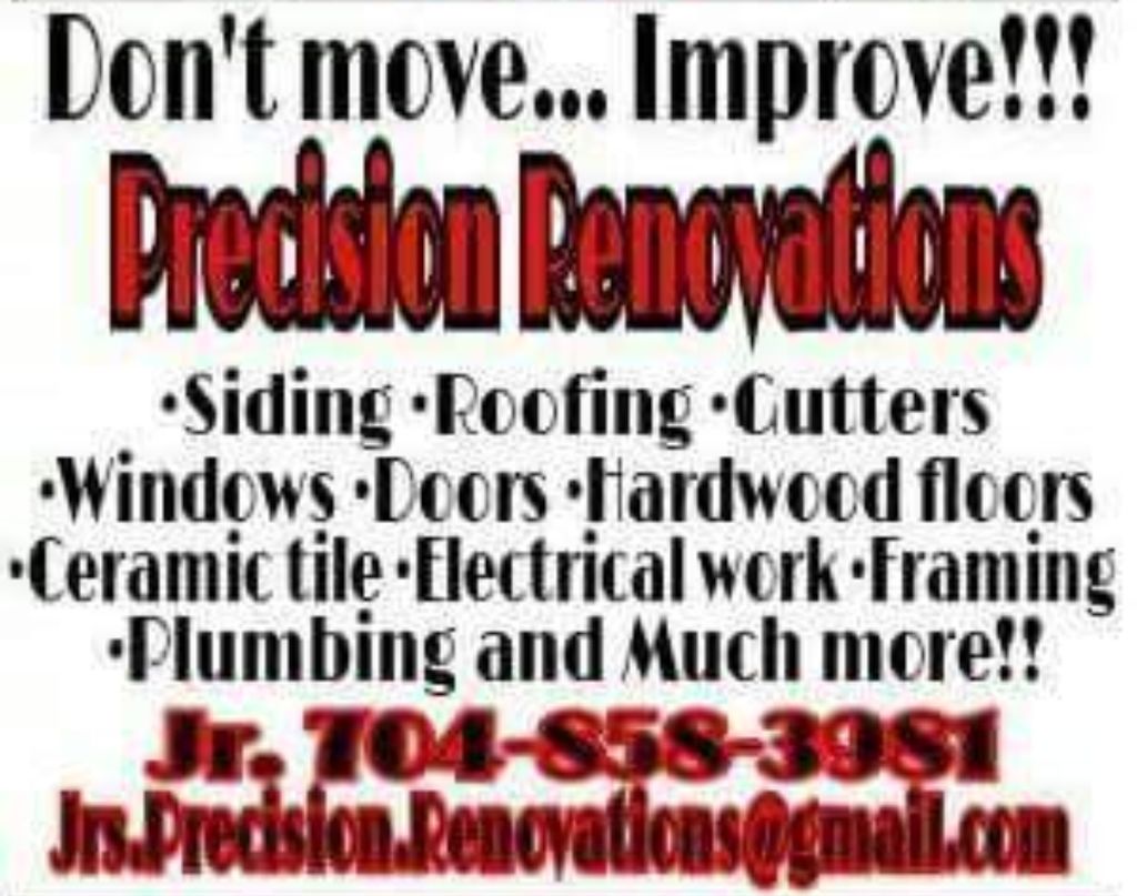 Precision renovations