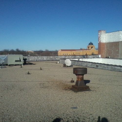 Flat top Roof repair