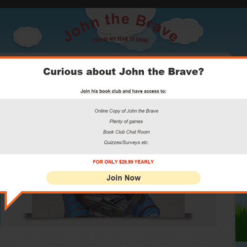 John the Brave - 5 Year Old Author