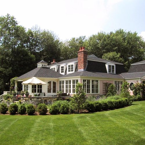 Country house addition and renovation, Darien, Con