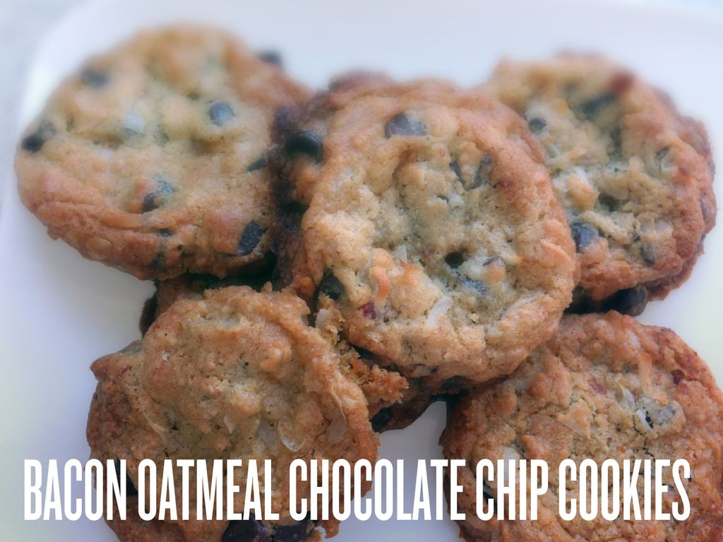 Bacon Oatmeal Chocolate Chip Cookies