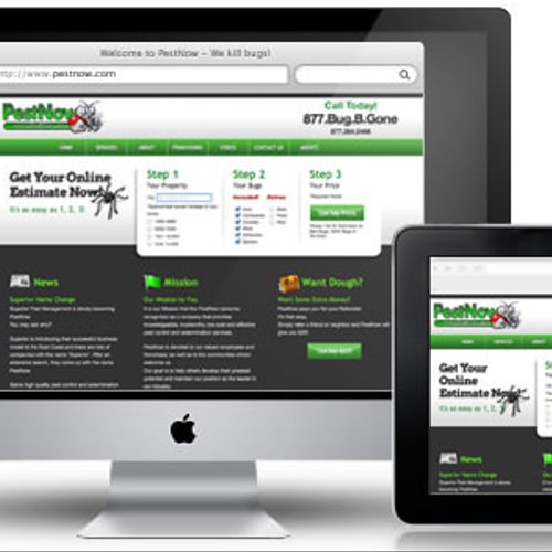 Responsive  website redesign and redevelopment for