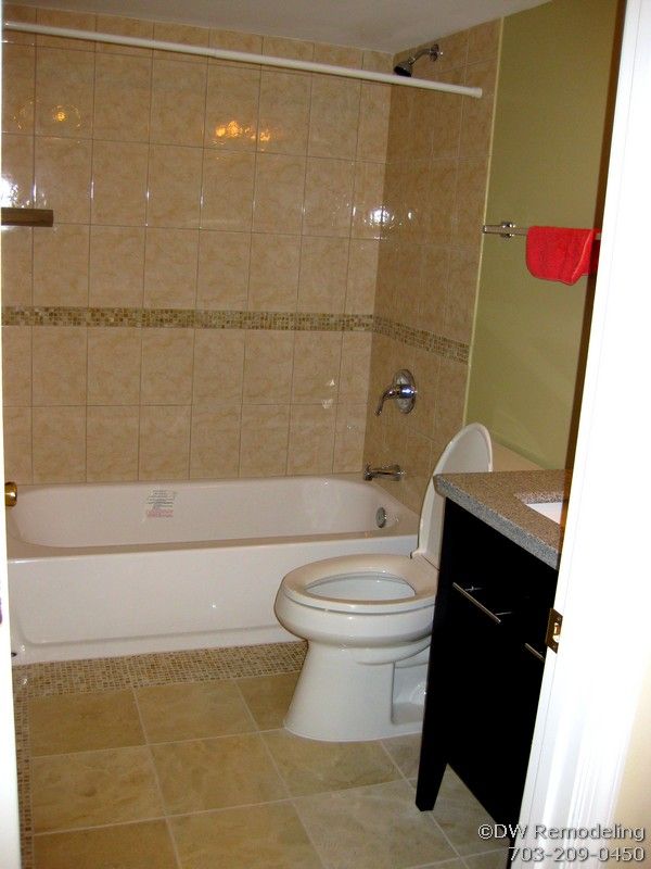 Full Bathroom in Finished Basement