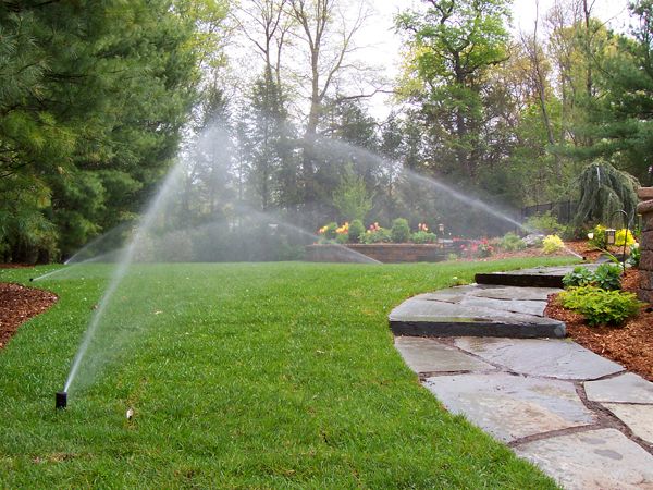 sprinkler system installation