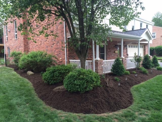 Landscaping completed 2015