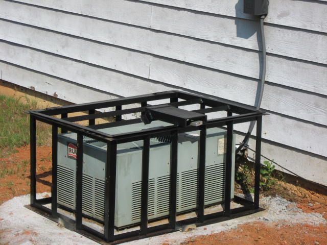 Standard heavy duty A/C cages...with or without an