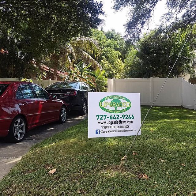 Another beautiful lawn, serviced by Upgraded Profe
