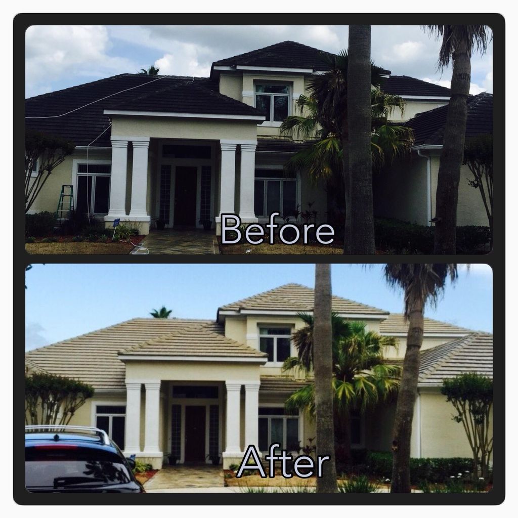 Soft Wash Roof Cleaning