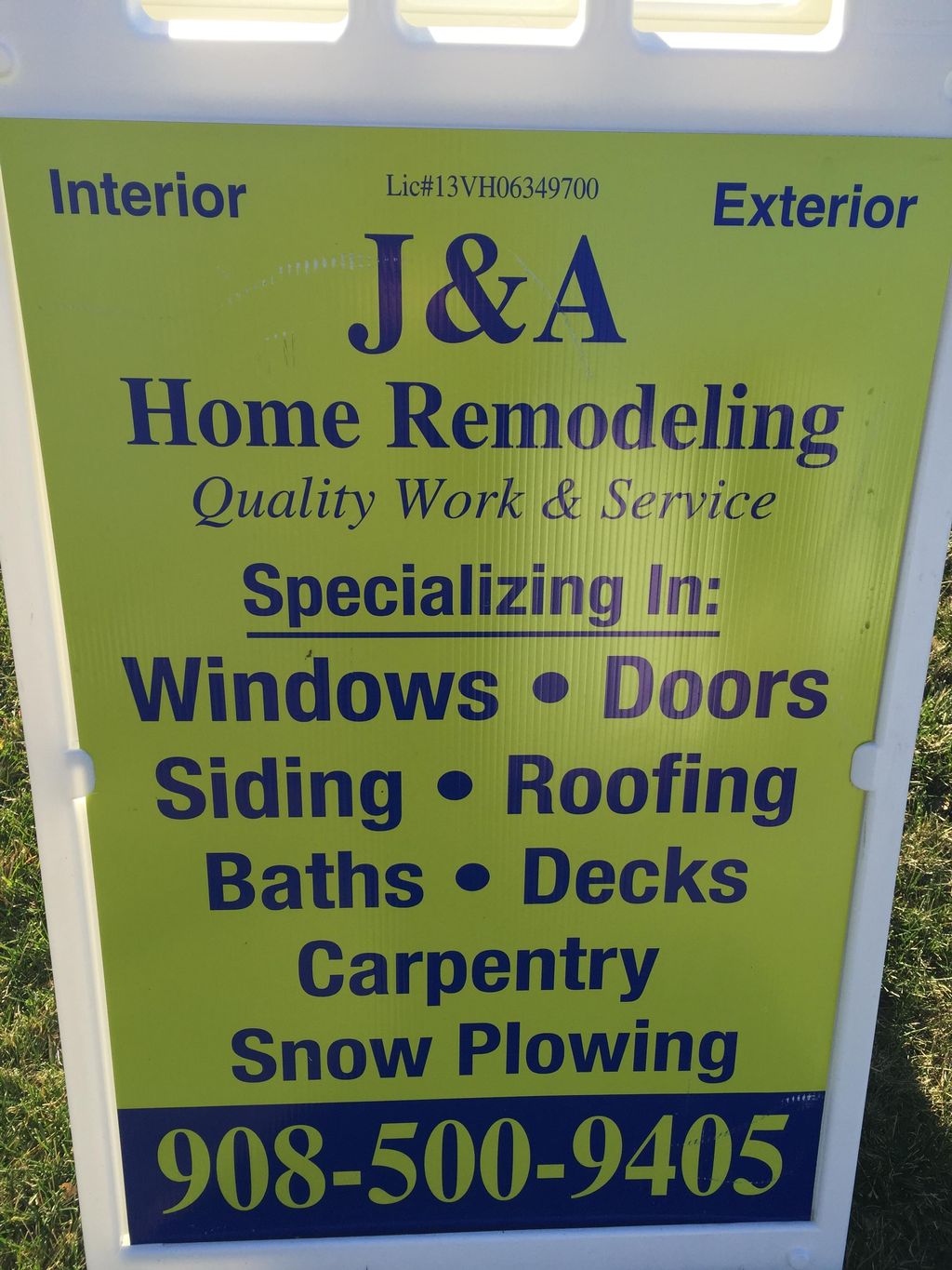 J&A Home Remodeling LLC